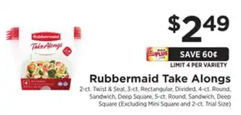 ShopRite Take along offer