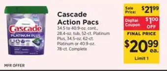 ShopRite Action pacs offer