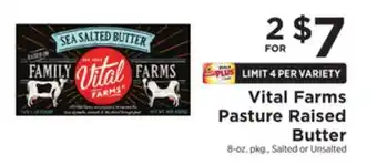 ShopRite Pasture raised butter offer