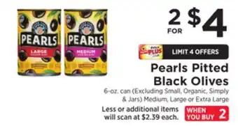 ShopRite Pitted black olives offer