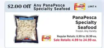 ShopRite Specialty seafood offer