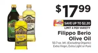 ShopRite Olive oil offer