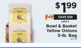 ShopRite Yellow onions 3-lb. bag offer