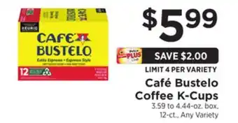 ShopRite Coffee k-cups offer