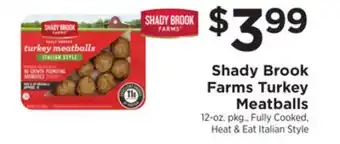 ShopRite Turkey meatballs offer