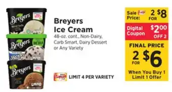 ShopRite Ice cream offer