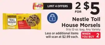 ShopRite Toll house morsels offer