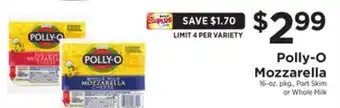ShopRite Mozzarella offer