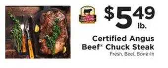 ShopRite Chuck steak offer