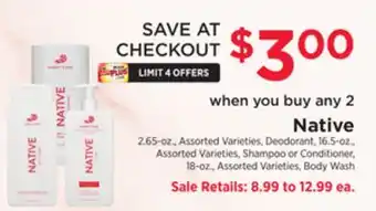 ShopRite Native offer