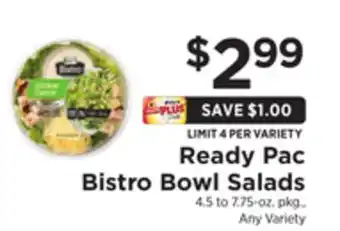 ShopRite Bistro bowl salads offer