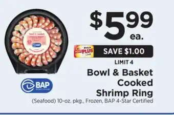 ShopRite Cooked shrimp ring offer