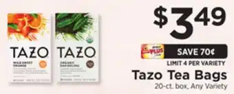 ShopRite Tea bags offer