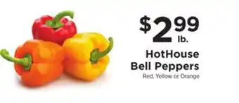 ShopRite Hothouse bell peppers offer