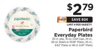 ShopRite Everyday plates offer