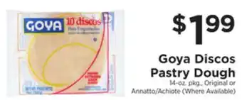 ShopRite Discos pastry dough offer