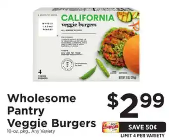 ShopRite Veggie burgers offer