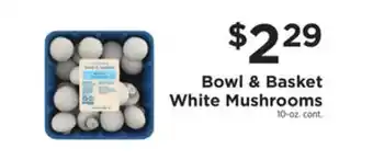 ShopRite White mushrooms offer