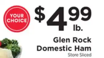 ShopRite Domestic ham offer