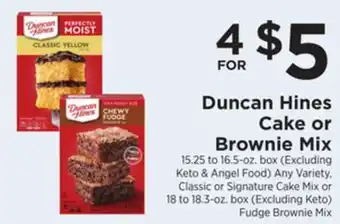 ShopRite Cake or brownie mix offer