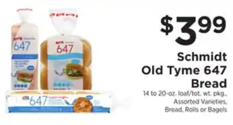 ShopRite Old tyme 647 bread offer