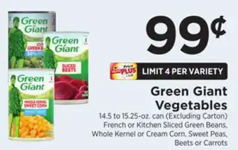 ShopRite Vegetables offer