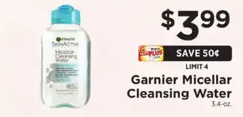 ShopRite Micellar cleansing water offer