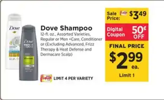 ShopRite Shampoo offer