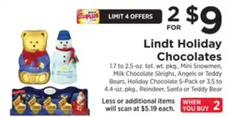 ShopRite Holiday chocolates offer
