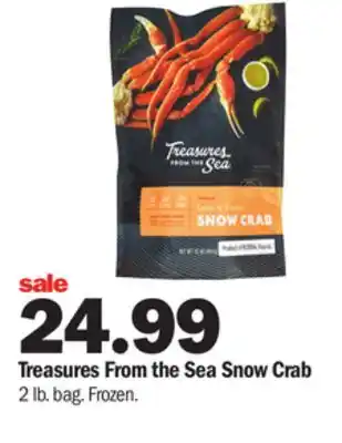 Meijer Treasures from the sea snow crab offer
