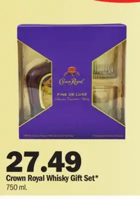 Meijer Crown royal whisky gift set offer