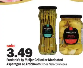 Meijer Frederik's by meijer grilled or marinated asparagus or artichokes offer