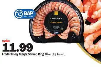 Meijer Frederik's by meijer shrimp ring offer