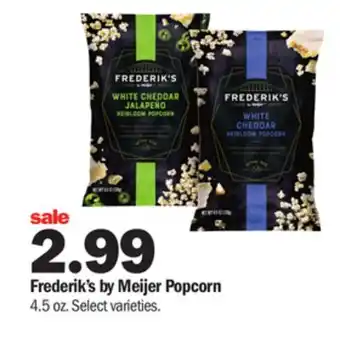 Meijer Frederik's by meijer popcorn offer