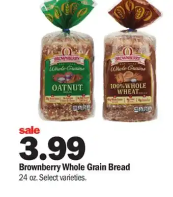 Meijer Brownberry whole grain bread offer