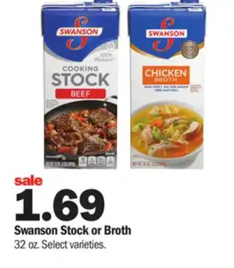 Meijer Swanson stock or broth offer