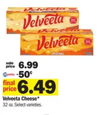 Meijer Velveeta cheese offer