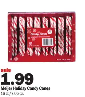 Meijer Meijer holiday candy canes offer