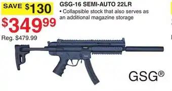 Dunham's Sports Gsg-16 semi-auto 22lr offer