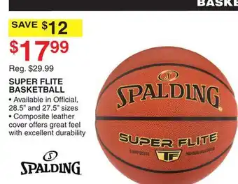 Dunham's Sports Spalding super flite basketball offer