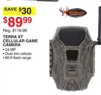 Dunham's Sports Terra xt cellular game camera offer