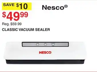 Dunham's Sports Nesco classic vacuum sealer offer