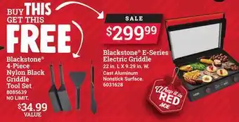 Ace Hardware Blackstone e-series electric griddle offer
