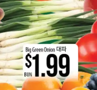 Hmart Big green onion offer