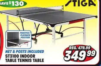Big 5 Stiga st3100 indoor table tennis table offer