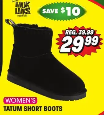 Big 5 Muk luks tatum short women's boots offer