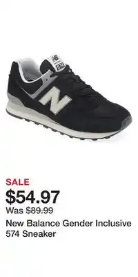 Nordstrom New balance gender inclusive 574 sneaker offer