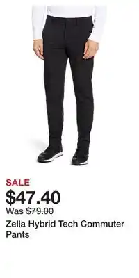 Nordstrom Zella hybrid tech commuter pants offer