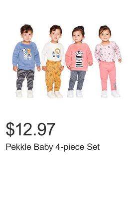 Costco Pekkle baby 4-piece set offer