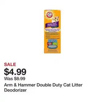 Petsmart Arm & hammer double duty cat litter deodorizer offer